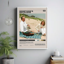 Something's Gotta Give, Nancy Meyers, Minimalist Movie Poster, Vintage Retro Art