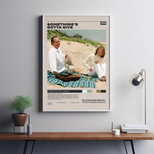 Something's Gotta Give, Nancy Meyers, Minimalist Movie Poster, Vintage Retro Art