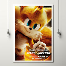 Sonic the Hedgehog 2 Movie Poster 2023 FilmRoom Decor Wall ArtPoster GiftCanvas prints 4