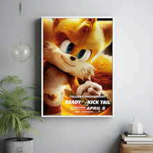 Sonic the Hedgehog 2 Movie Poster 2023 FilmRoom Decor Wall ArtPoster GiftCanvas prints 4