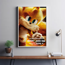 Sonic the Hedgehog 2 Movie Poster 2023 FilmRoom Decor Wall ArtPoster GiftCanvas prints 4