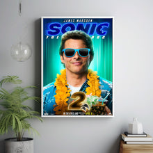 Sonic the Hedgehog 2 Movie Poster 2023 FilmRoom Decor Wall ArtPoster GiftCanvas prints 5