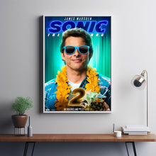 Sonic the Hedgehog 2 Movie Poster 2023 FilmRoom Decor Wall ArtPoster GiftCanvas prints 5