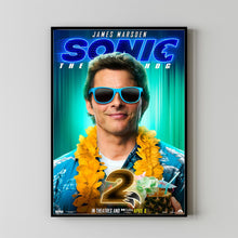 Sonic the Hedgehog 2 Movie Poster 2023 FilmRoom Decor Wall ArtPoster GiftCanvas prints 5