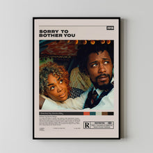 Sorry to Bother You, Boots Riley, Minimalist Movie Poster
