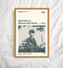 Spartacus Blood And Sand TV Series Poster, Wall Art Print, Minimalist Movie, Modern Vintage, Minimalist Art, Vintage Art, Dad Gifts 1709081545
