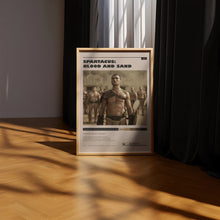 Spartacus Blood and Sand Poster, Andy Whitfield Wall Art, Minimalist Wall Decor, High Quality Print, Gift for Tv Series Lovers 1749191711