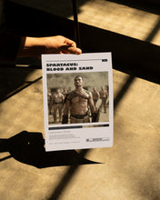 Spartacus Blood and Sand Poster, Andy Whitfield Wall Art, Minimalist Wall Decor, High Quality Print, Gift for Tv Series Lovers 1749191711