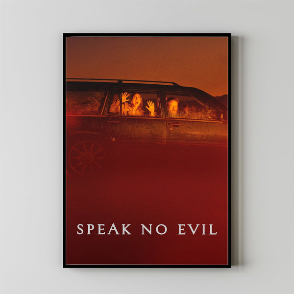 Speak No Evil Movie Poster Print, Canvas Wall Art, Room Decor, Movie Art, Gifts for HimHer, Wall Art Print, Vintage Film Art