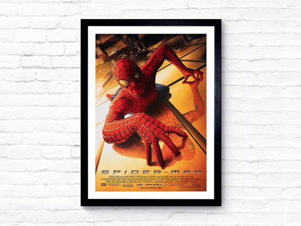 Spider-Man - 2002 - Movie Poster - Film Poster - Cinema Poster - A1A2A3A4A5 1600765132 9572