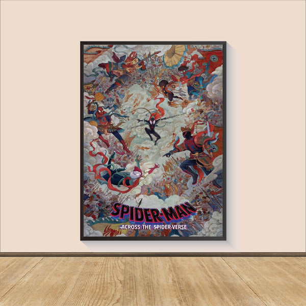 Spider-Man Across the Spider-Verse Movie Poster Print, Canvas Wall Art, Room Decor, Movie Art, Gifts for HimHer, Personalized Gifts 20x28“ 1556348814