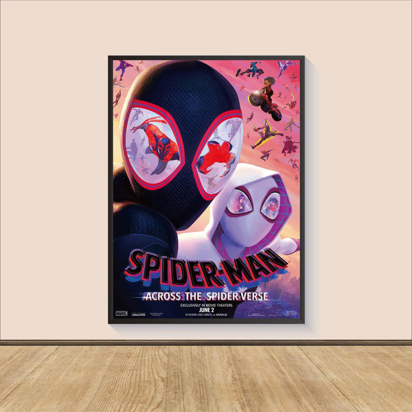 Spider-Man Across the Spider-Verse Movie Poster Print, Canvas Wall Art, Room Decor, Movie Art, Gifts for HimHer, Wall Art Print 1570538059