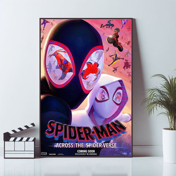 Spider-Man Across the Spider-Verse, Movie Poster, Art Poster, Canvas Material Gift, Keepsake, Home Decor, Live Room Wall Art 1595631013