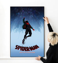 Spider-Man Into the Spider-Verse Movie Poster 2023 Film High Quality Print Photo Wall Art Canvas Cloth Multi size -13x2016x2420x30 1504803647