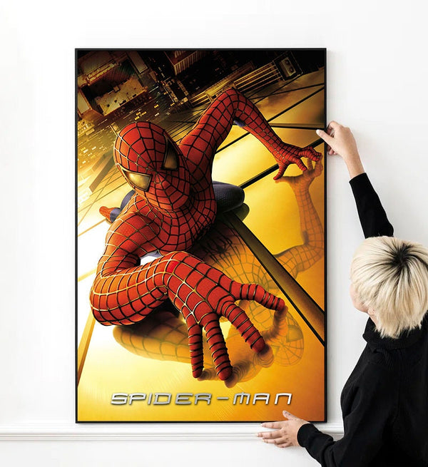 Spider-Man Movie Poster High Quality Print Photo Wall Art Canvas Cloth Multi size 1498995336