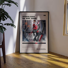Spider-Man No Way Home Poster, Tom Holland Wall Art, Minimalist Wall Decor, Superhero Film Print, Gift for Movie Lovers 1749612445