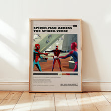 Spider-Man Poster, Across the Spider-Verse Wall Art, Minimalist Wall Decor, Fine Art Print, Gift for Marvel Fans 1735419524