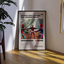 Spider-Man Poster, Across the Spider-Verse Wall Art, Minimalist Wall Decor, Fine Art Print, Gift for Marvel Fans 1735419524