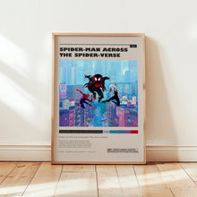 Spider-Man Poster, Across the Spider-Verse Wall Art, Minimalist Wall Decor, Framed Options, Gwen Stacy Print, Gift for Fans 1735419010