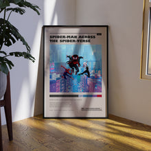 Spider-Man Poster, Across the Spider-Verse Wall Art, Minimalist Wall Decor, Framed Options, Gwen Stacy Print, Gift for Fans 1735419010