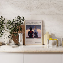 Spider-Man Poster, Across the Spider-Verse Wall Art, Minimalist Wall Decor, Mid Century Design, Superhero Film Print, Gift for Movie Buffs 1735417924