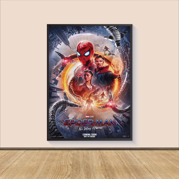 Spider-Man：No Way Home Movie Poster Print, Canvas Wall Art, Room Decor, Movie Art, Gifts for HimHer, Movie Print, Art Print 1558776536
