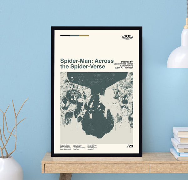 Spider Man Across The Spider Verse Poster, Marvel Poster, Movie Poster, Vintage Poster, Custom Poster, Home Decor, Retro Poster 1694903952