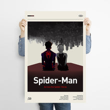 Spider Man Across the Spider Verse Movie Poster  Minimalist  Midcentury Poster  Wall Art Print  Retro Movie Poster 1730938047