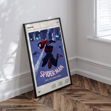 Spider Man Into the Spider Verse Movie Poster  Minimalist  Midcentury Poster  Wall Art Print  Retro Movie Poster 1717373616