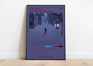Spider Man Into the Spider Verse Movie Poster  Movie Poster Print  Miles Morales  Spiderman Movie poster  Into the Spider verse Poster 1608790025 - Copy