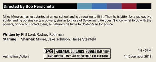 Spider Man Into the Spider Verse Movie Poster  Movie Poster Print  Miles Morales  Spiderman Movie poster  Into the Spider verse Poster 1608790025