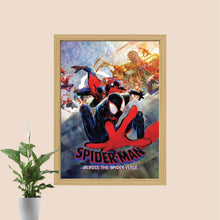 Spiderman Into the Spiderverse Movie Poster Print, Canvas Wall Art, Room Decor, Movie Art, Gifts for HimHer 1556348076