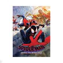 Spiderman Into the Spiderverse Movie Poster Print, Canvas Wall Art, Room Decor, Movie Art, Gifts for HimHer 1556348076