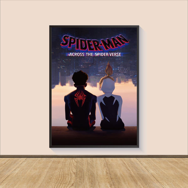 Spiderman Into the Spiderverse Movie Poster Print, Canvas Wall Art, Room Decor, Movie Art, Gifts for HimHer, Art Poster For Gift 1570538863