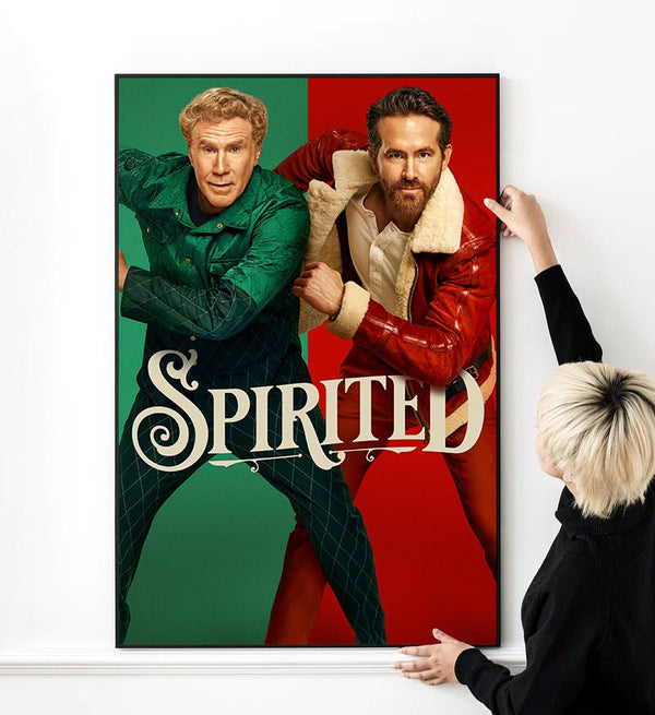 Spirited (2022) Movie Poster High Quality Print Photo Wall Art Canvas Cloth Poster Multi size 1583082400