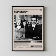 Splendor in the Grass Poster, Elia Kazan, Minimalist Movie Poster