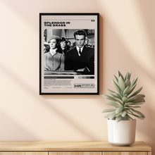 Splendor in the Grass Poster, Elia Kazan, Minimalist Movie Poster