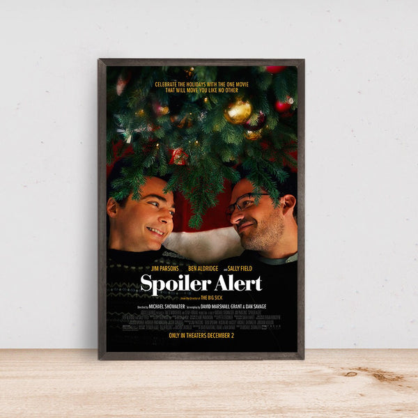 Spoiler Alert Movie Poster - Room Decor Wall Art - Canvas Fabric Print - Poster Gift 1601832526