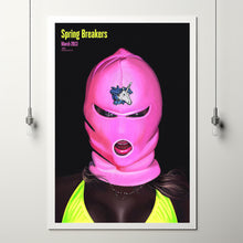 Spring Breakers Movie Poster Print, Canvas Wall Art, Room Decor, Movie Art