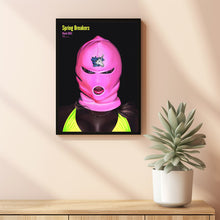 Spring Breakers Movie Poster Print, Canvas Wall Art, Room Decor, Movie Art