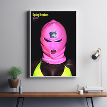Spring Breakers Movie Poster Print, Canvas Wall Art, Room Decor, Movie Art