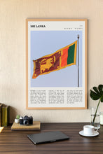 Sri Lanka Flag Wall Art  Poster Sri Lanka Black White Poster  Poster Art Gift 1704457465
