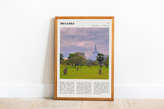 Sri Lanka Wall Art  Poster Sri Lanka Black White Poster  Poster Art Gift 1687883216