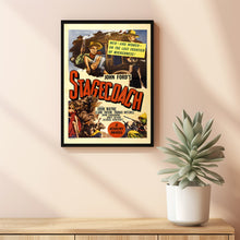 Stagecoach Alternative Film Movie Print Wall Art Poster