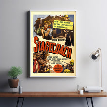 Stagecoach Alternative Film Movie Print Wall Art Poster