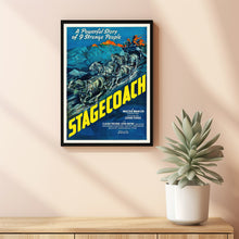 Stagecoach Alternative Film Movie Print Wall Art Poster 1