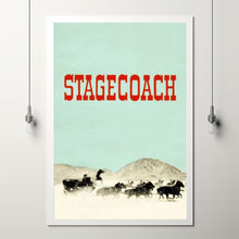 Stagecoach Alternative Film Movie Print Wall Art Poster 3