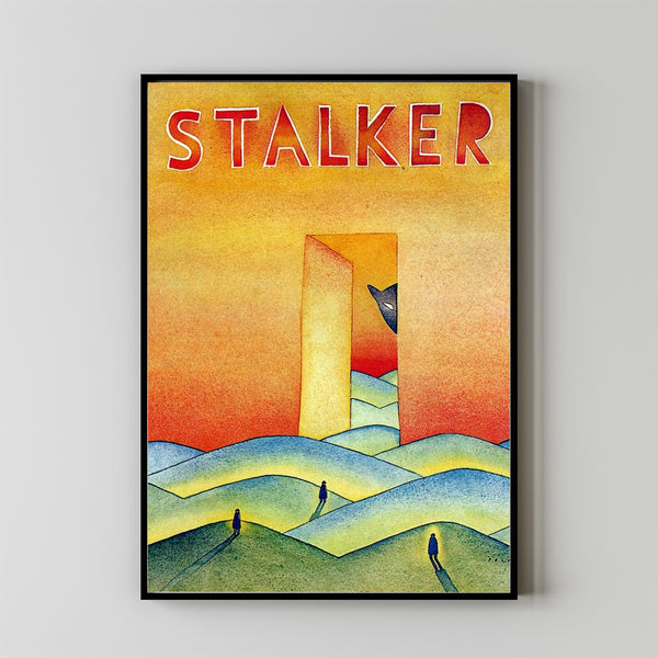 Stalker (1979) Poster Art Print Movie Posters Gift for Movie lovers 1