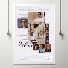 Stand and Deliver Alternative Film Movie Print Wall Art Poster