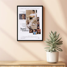Stand and Deliver Alternative Film Movie Print Wall Art Poster